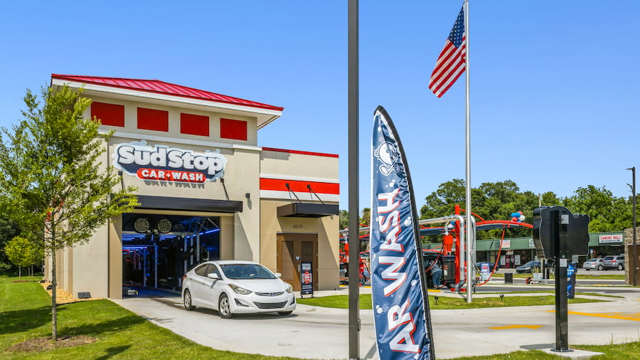 Express wash tunnel at sud stop car wash, 4810 Mobile Hwy, Pensacola, FL 32506